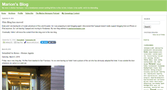 Desktop Screenshot of marionvermazen.blogs.com