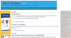 Desktop Screenshot of oliviatambou.blogs.com