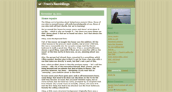 Desktop Screenshot of fransramblings.blogs.com