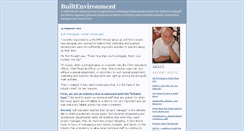 Desktop Screenshot of builtenvironment.blogs.com