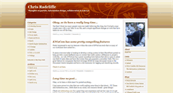 Desktop Screenshot of chrisradcliffe.blogs.com