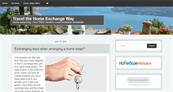 Desktop Screenshot of homeexchangetravel.blogs.com