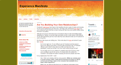 Desktop Screenshot of experiencemanifesto.blogs.com