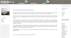 Desktop Screenshot of paramedia.blogs.com
