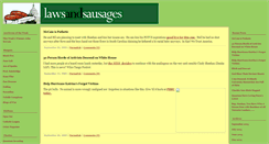 Desktop Screenshot of lawsandsausages.blogs.com