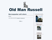Tablet Screenshot of barrowpusher.blogs.com