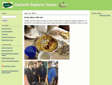 Tablet Screenshot of gosforthexplorers.blogs.com