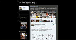 Desktop Screenshot of 1000journals.blogs.com
