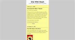 Desktop Screenshot of onewithheart.blogs.com