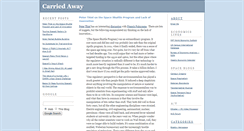 Desktop Screenshot of carriedaway.blogs.com