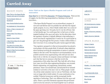Tablet Screenshot of carriedaway.blogs.com