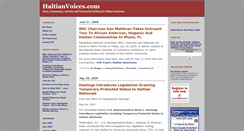 Desktop Screenshot of haitianvoices.blogs.com