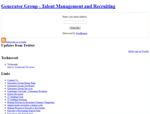 Tablet Screenshot of generatorgroup.blogs.com