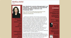 Desktop Screenshot of bettinaroehl.blogs.com