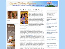 Tablet Screenshot of organicclothing.blogs.com