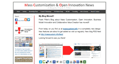 Desktop Screenshot of mass-customization.blogs.com