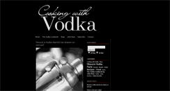 Desktop Screenshot of cookingwithvodka.blogs.com
