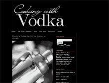 Tablet Screenshot of cookingwithvodka.blogs.com