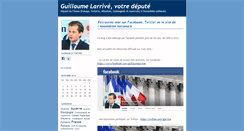 Desktop Screenshot of guillaumelarrive.blogs.com