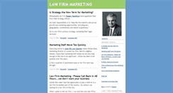 Desktop Screenshot of lawfirmmarketing.blogs.com