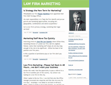 Tablet Screenshot of lawfirmmarketing.blogs.com