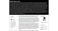Desktop Screenshot of blackjesus.blogs.com