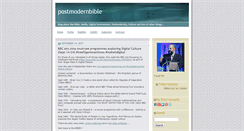 Desktop Screenshot of postmodernbible.blogs.com