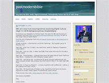 Tablet Screenshot of postmodernbible.blogs.com