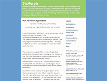 Tablet Screenshot of bizmorph.blogs.com