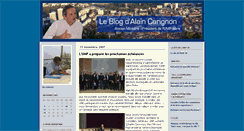 Desktop Screenshot of alaincarignon.blogs.com