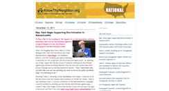 Desktop Screenshot of knowthyneighbor.blogs.com