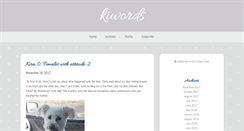 Desktop Screenshot of kiwords.blogs.com