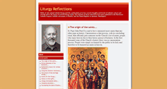 Desktop Screenshot of liturgy.blogs.com