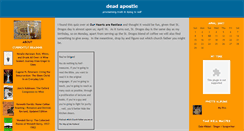 Desktop Screenshot of dead-apostle.blogs.com