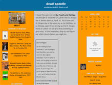Tablet Screenshot of dead-apostle.blogs.com