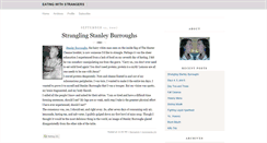 Desktop Screenshot of eatingwithstrangers.blogs.com