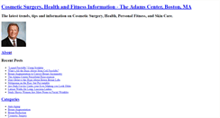 Desktop Screenshot of adamscenter.blogs.com