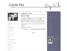 Tablet Screenshot of coyotefun.blogs.com