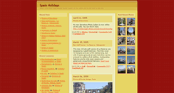 Desktop Screenshot of holidayspain.blogs.com