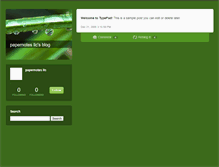 Tablet Screenshot of papernotes.blogs.com