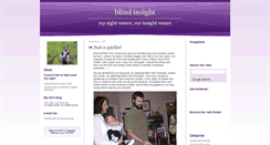 Desktop Screenshot of blindinsight.blogs.com