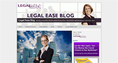 Desktop Screenshot of legalease.blogs.com