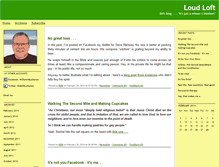 Tablet Screenshot of loudloft.blogs.com