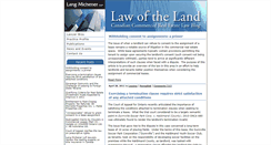 Desktop Screenshot of lawoftheland.blogs.com