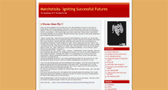 Desktop Screenshot of matchsticks.blogs.com
