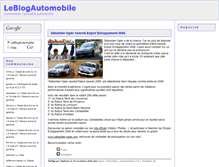 Tablet Screenshot of leblogautomobile.blogs.com