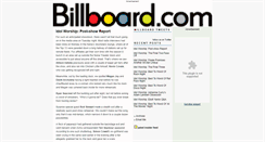 Desktop Screenshot of billboard.blogs.com