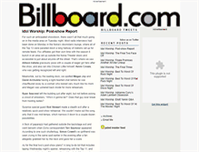 Tablet Screenshot of billboard.blogs.com