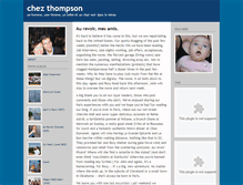 Tablet Screenshot of chezthompson.blogs.com