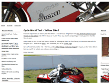 Tablet Screenshot of loudbike.blogs.com